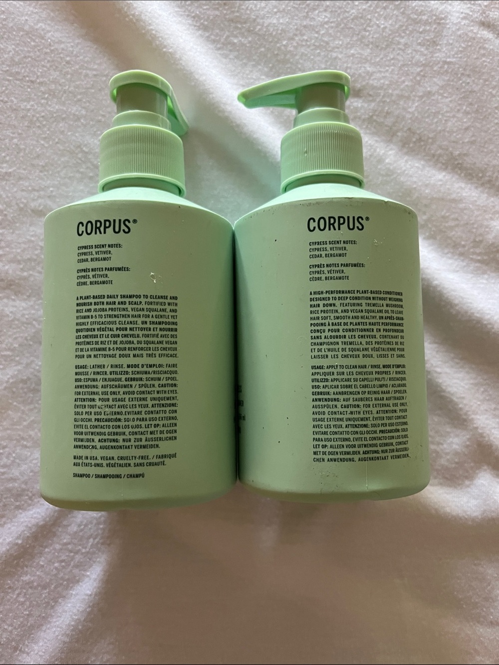 By Corpus Shampoo + Conditioner Duo in Cypress